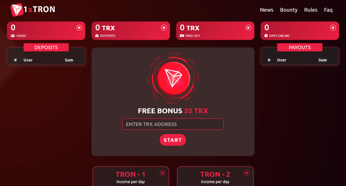 Tron mining