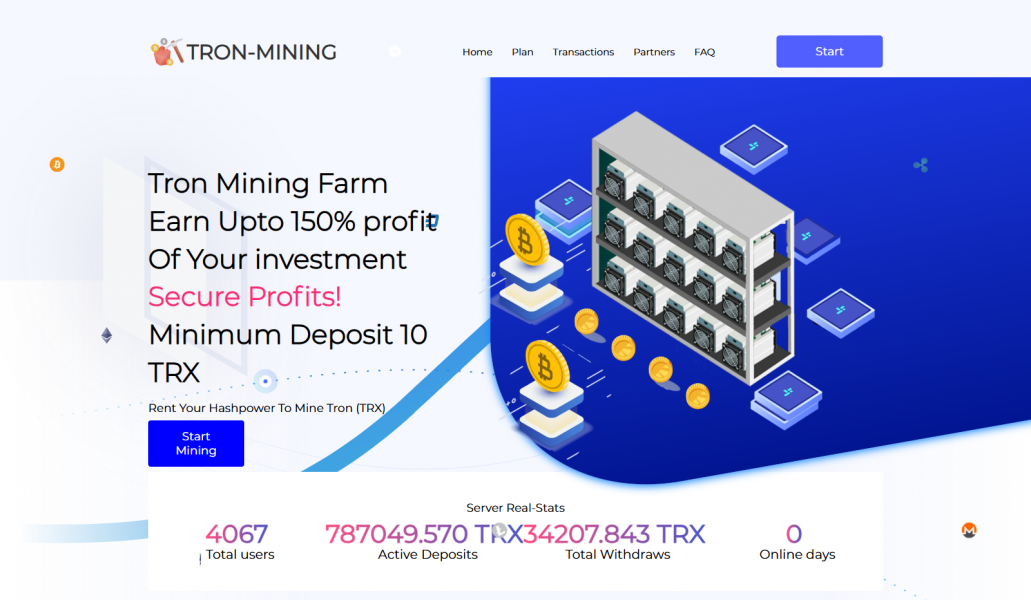 Tron Mining Script (Cyberminer)