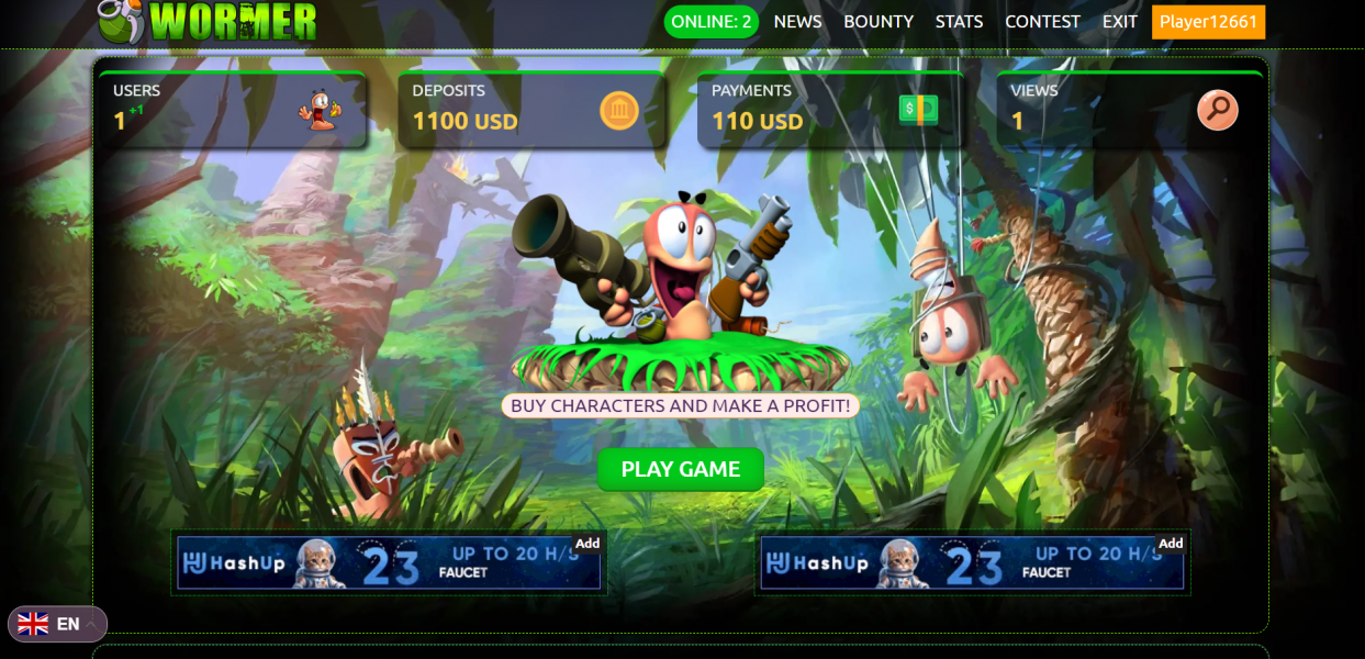 Wormers usd Paykassa и AZVOX