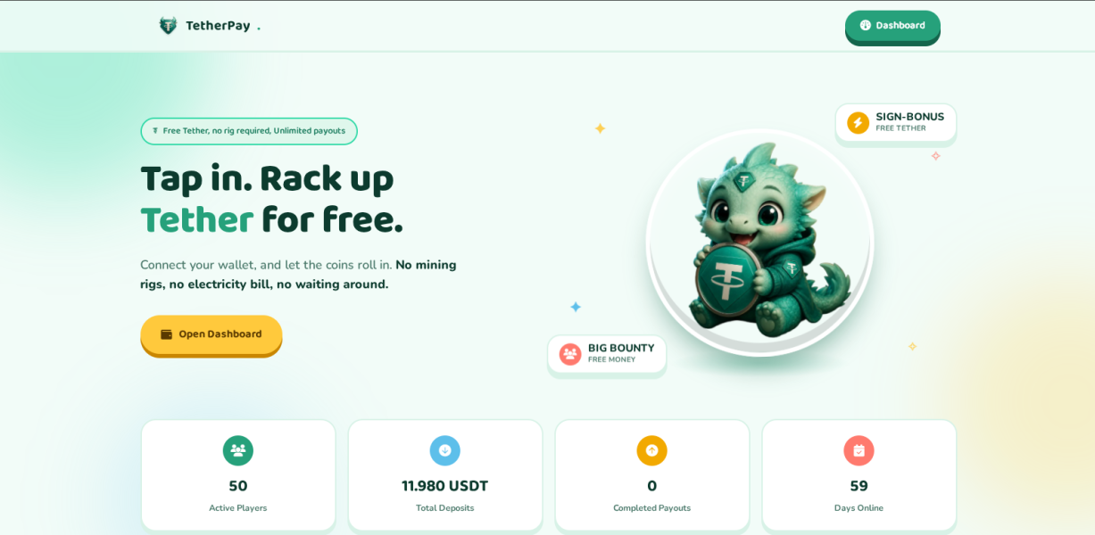 Claim USDT Faucetpay with mining.